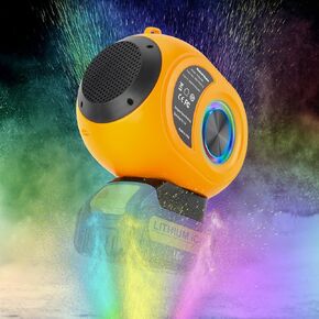 Bluetooth Speaker for Dewalt 20V Max Li-ion Battery, Portable Speaker with 25W Tweeters, TWS Pairing, USB-A/C Port, Wireless Speaker for Garage Outdoor(Battery Not Included)
