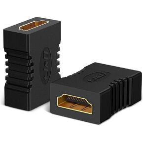 J&D 8K HDMI Coupler, 8K@60Hz/4K@120Hz HDMI 2.1 Female to Female Connector HDMI Extender, Support 3D, HDR, HDCP, ARC,Compatible with DVD, Blu-ray, TV, Laptop, PC, Monitor, 10 Pack