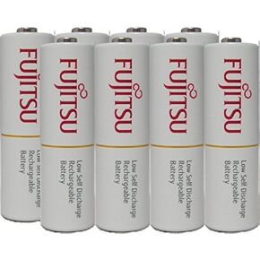 Fujitsu Ready-to-use HR3UTC AA Rechargeable Battery NiMH 1.2V Min. 1900mAh Made in Japan 8 Pcs