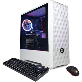 كمبيوتر الألعاب CyberpowerPC Gamer Master، AMD Ryzen 5 7600 3.8 جيجا هرتز، GeForce RTX 4060 Ti 8 جيجا، 16 جيجا DDR5، 1 تيرابايت NVMe SSD، Wi-Fi جاهز ونظام التشغيل Windows 11 Home (GMA1410A6) in Kuwait