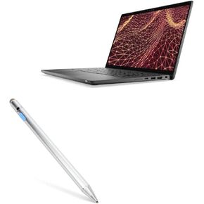 BoxWave Stylus Pen Compatible with Dell Latitude 7430 - AccuPoint Active Stylus, Electronic Stylus with Ultra Fine Tip for Dell Latitude 7430 - Metallic Silver