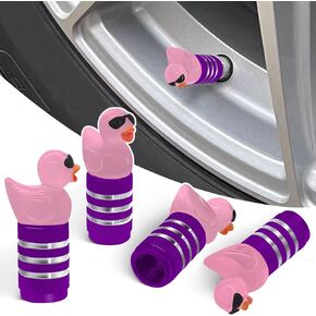 Sosolong Sunglasses Duck Tire Caps 4 Pack,Cute and Funny Yellow Car Tire Valve Stem Caps,Universal Valve Stem Covers for Cars Trucks Motorcycles SUVs and Bikes. in Kuwait