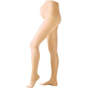 Ames Walker AW Style 206 دعم طبي 20-30 مم زئبقي ضغط ثابت مغلق من الأمام جوارب طويلة للأمهات مقاس XL