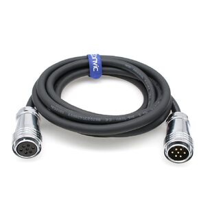 Eonvic 7 Pin Weatherproof Head Cable for Aputure LS 600C Pro,LS 600c Pro II,LS 1200D Pro,7 Pin Male to Female Extension Head Cable Connect Control Box (3M)