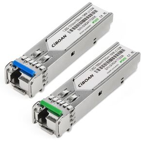 1.25G BIDI SFP Single Mode Simplex LC Fiber Fiber Module,1310nm/1550nnm,DDM,up to 10KM.