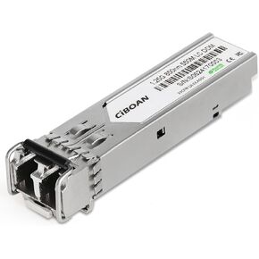 CIBOAN1.25GSFPMultimode LC FiberTransceiverModule,850nm,Upto550Meters,Multi-brand Compatibility