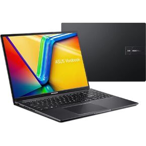 ASUS VivoBook 16 High Performance Laptop in Black Intel 10-core i7 up to 4.7Ghz 16GB RAM 512GB SSD 16in WUXGA Web Cam HDMI W11 (F1605 – Renewed)