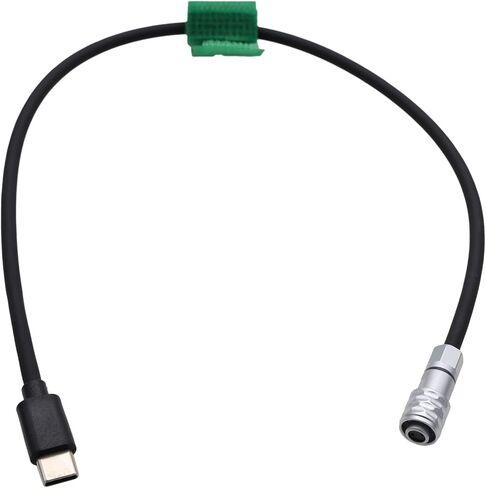 USB-C Power Cable for DJI RS4 RS3 Pro RS2 to Teradek Bond Bolt Vaxis Video Transmitter Receiver Wireless Transmission, USB Type-C to 2 Pin 12V 30cm in Saudi Arabia
