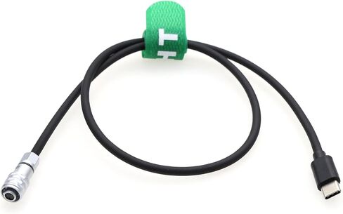 USB-C Power Cable for DJI RS4 RS3 Pro RS2 to Teradek Bond Bolt Vaxis Video Transmitter Receiver Wireless Transmission, USB Type-C to 2 Pin 12V 30cm in Saudi Arabia