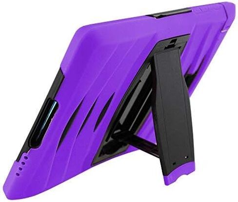 KIQ Galaxy Tab A 10.1 Case T580 2016, Shockproof Full-Body Heavy Duty Rugged Impact Drop Protection Cover for Samsung Galaxy Tab A 10.1" SM-T580 SM-T585 (Armor Black) in Saudi Arabia