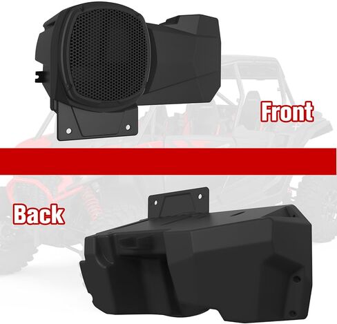 حاويات سماعات رياضية لـ Polaris RZR XP 1000/XP 4 1000 2024، UTV مكبر صوت للمقعد الخلفي حاملات دعامات تثبيت لملحقات Polaris (قطعتان) in Kuwait