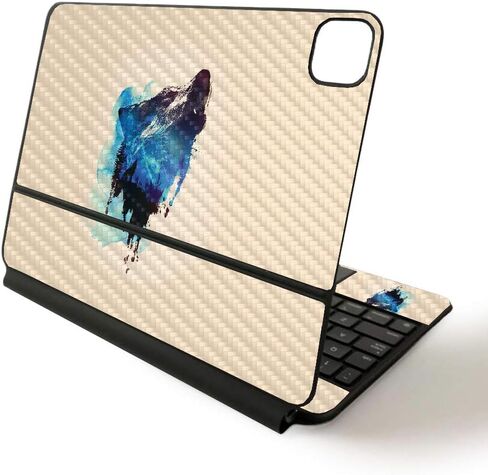 MightySkins Skin for Apple Magic Keyboard for iPad Pro 11-inch (2020) - Sushi | Protective, Durable, and Unique Vinyl Decal wrap cover in Saudi Arabia