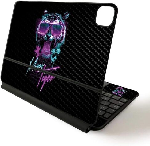 MightySkins Skin for Apple Magic Keyboard for iPad Pro 11-inch (2020) - Sushi | Protective, Durable, and Unique Vinyl Decal wrap cover in Saudi Arabia