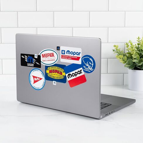 Mopar Enthusiast Sticker Sheet (Set of 10) - Officially Licensed in Saudi Arabia