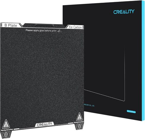 Creality Official K1C Build Plate, 235x235mm Smooth Surface PEI Sheet Magnetic Flexible Spring Steel Bed Plate for K1/K1C/Ender 3/3 V2/3 V3/3 V3 KE/3 V3 SE (Without Magnetic Base) in Saudi Arabia