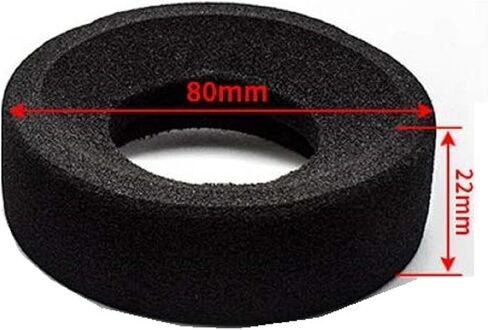 Headphone Ear Pads Replacement Cushion Ear Foam for GRADO SR60, SR80, SR125, SR225, M1, M2 Headphones (Small) in Saudi Arabia