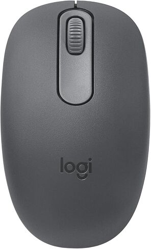 Logitech M196 Bluetooth Wireless Mouse, Compact and Portable Mouse for Laptops, Tablets and More, 12-Month Battery, Smooth Tracking, Compatible with PC and Mac, Windows and macOS - Graphite in Saudi Arabia