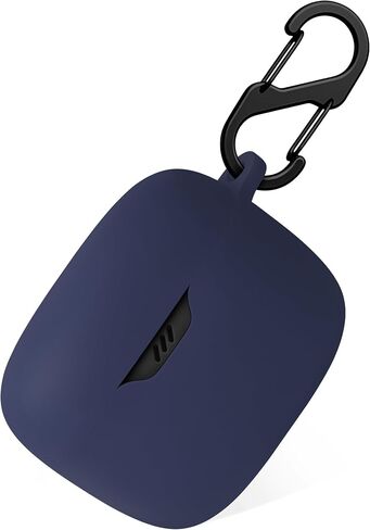 Geiomoo Silicone Case for JBL Tune Beam, Protective Cover with Carabiner (Black) in Saudi Arabia