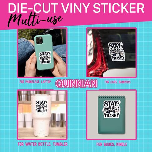 Set 3Pcs We've Always Done It This Way Sticker Funny Dumpster Fire Mental Health Sticker Waterproof 3 Inches Die-Cut Vinyl Sticker for Hard Hat Water Bottle Phone Book Kindle Laptop Many Sizes in Kuwait