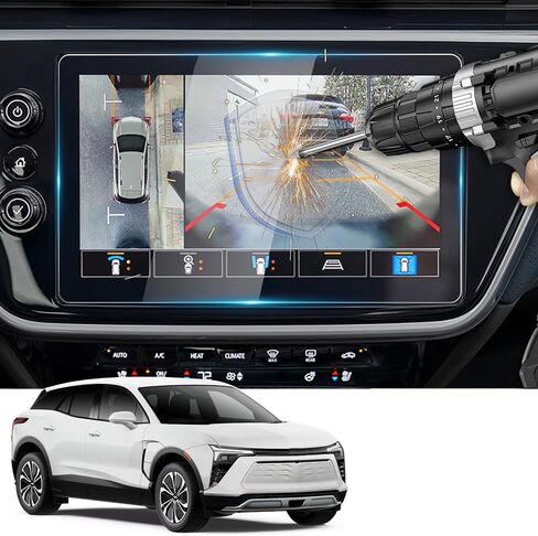 واقي شاشة 11.3 بوصة عالي الدقة من الزجاج المقسى 2027 Chevy Bolt لـ 2027 Chevy Bolt LT/RS 11.3 بوصة شاشة تعمل باللمس غطاء شاشة حافظة لملحقات 2027 Chevy Bolt 9H مقاومة للخدش ومضادة للكسر in Saudi Arabia