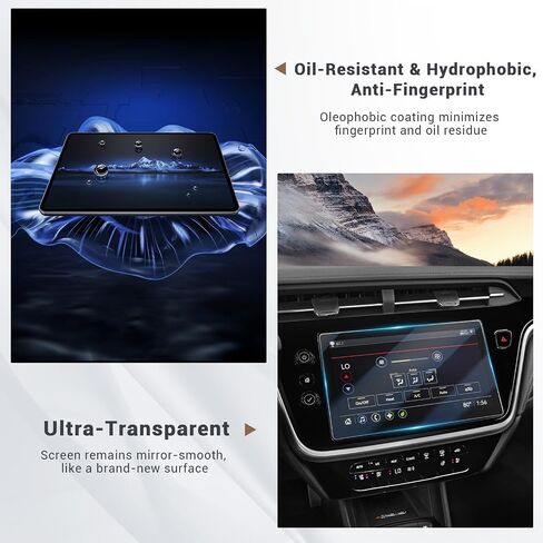 واقي شاشة 11.3 بوصة عالي الدقة من الزجاج المقسى 2027 Chevy Bolt لـ 2027 Chevy Bolt LT/RS 11.3 بوصة شاشة تعمل باللمس غطاء شاشة حافظة لملحقات 2027 Chevy Bolt 9H مقاومة للخدش ومضادة للكسر in Saudi Arabia