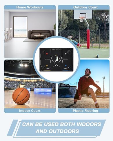 تقدم سجادة تدريب كرة السلة، سجادات كرة السلة للتدريب، سجادة تدريب كرة السلة لجميع المستويات - معدات محمولة غير قابلة للانزلاق لتعزيز الرشاقة والقفز والتحكم in Kuwait
