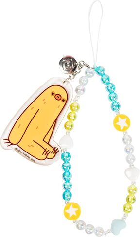 iFace Pusheen the Cat Beaded Wristlet Universal Charm Strap - Wrist Strap for Cell Phone Camera Keys AirPods in Kuwait