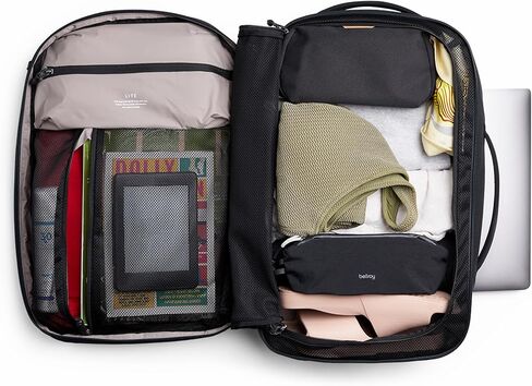 Bellroy Lite Travel Pack 30L (carry-on backpack, travel backpack for international travelers, with laptop pocket, interior packing cells and tuck-away shoulder straps) - Ash in Saudi Arabia