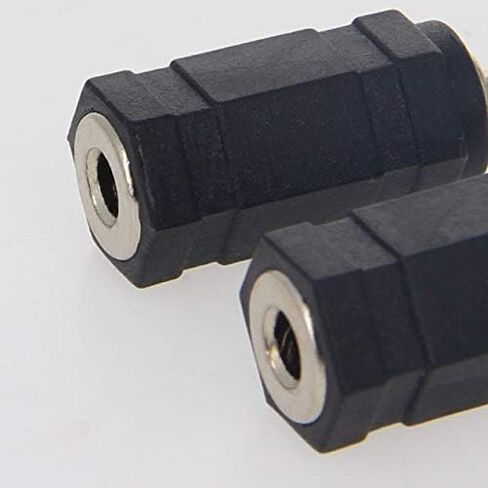Fielect 2.5mm Male to 3.5mm Female Stereo Audio Jack Adapter Connector Converter for Earphone, Microphone 2Pcs in Kuwait