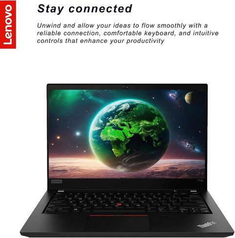 Lenovo ThinkPad P14, 14"" FHD Display, Intel i7-1165G7 Processor, NVIDIA Quadro T500 Graphics, Backlit Keyboard, Fingerprint Reader, Windows 11 Pro, w/WOWPC Bundle (40GB RAM | 2TB PCIe SSD), Black in Saudi Arabia