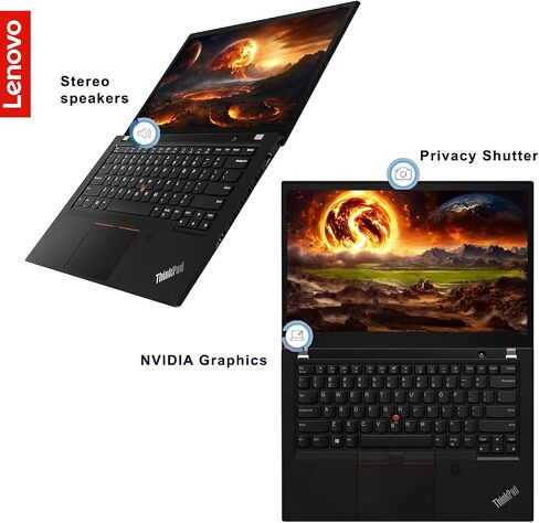 Lenovo ThinkPad P14, 14"" FHD Display, Intel i7-1165G7 Processor, NVIDIA Quadro T500 Graphics, Backlit Keyboard, Fingerprint Reader, Windows 11 Pro, w/WOWPC Bundle (40GB RAM | 2TB PCIe SSD), Black in Saudi Arabia