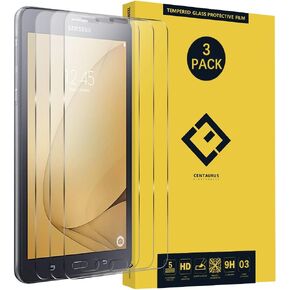 واقي شاشة Galaxy Tab A 7.0، (3 عبوات) مضاد للوهج فائق النحافة وشفاف 9H من الزجاج المقوى بديل لطبقة حماية Samsung Galaxy Tab A 7.0 2016 SM-T280 SM-T285 T285M T285YD