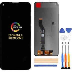 A-MIND for Motorola Moto G Stylus 2021 XT2115 LCD Display Touch Screen XT2115-1 XT2115DL Screen Replacement Touch Screen Digitizer Full Assembly Repair Kits,with Tools