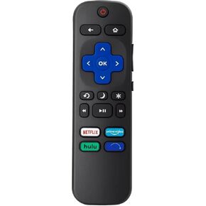 Replacement Remote Control Only for Roku TV, Compatible for TCL Roku Roku/Onn Roku/Sharp Roku/Element Roku/Westinghouse Roku/Philips Roku Smart (Not Voice Remote)