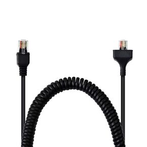 TWAYRDIO RJ-45 8 Pin to 8 Pin Replacement Microphone Cable Mic Cord for Kenwood Mobile Radio KMC-30 KMC-32 KMC-35 TK-7100 TK-760 TK-768 TK-780G M-261A TM-271A