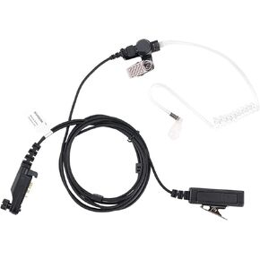 PD602 Acoustic Tube Earpiece Headset Compatible with Hytera PD600 PD662 PD682 X1p X1e Walkie Talkie Radio