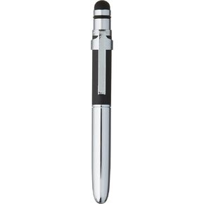 Fisher Space Pen Bullet Grip Space Pen with Clip and Conductive Stylus, Chrome (BGCCL/S)