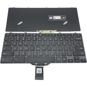 New Keyboard for Dell Chromebook 11 3100 Touch 5190 Touch 3400 3110 0D2DT 00D2DT 03G0H0 US Power Key(Not for 3100 2in1,5190 2in1,3110 2in1)