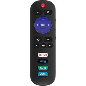 TCL/Roku TV Replacement Remote RC280 w/Volume Control Button