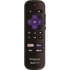 OEM Replacement Remote Control Compatible with All Westinghouse Roku TV Smart TVs 【Only Works with Westinghouse Roku TV, Not for Roku Stick and Roku Box】 (Netflix/Disney Plus/Apple TV+ / HBO Max)