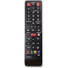 AK59-00146A Replaced Remote Applicable for Samsung Blu-Ray Player BD-E5300 BD-E5300/ZA BD-E5400 BD-E5400/ZA BD-EM53 BD-EM53/ZA BD-EM53C BD-EM57C BD-EM59C BD-EM59C/ZA BD-ES6000 BDE5300/ZA BDE5400