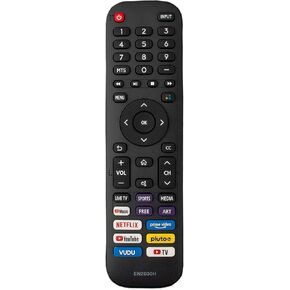 Replacement for Hisense-TV-Remote, EN2B30H Remote Compatible with All Hisense 4K LED HD UHD VIDAA Smart TVs