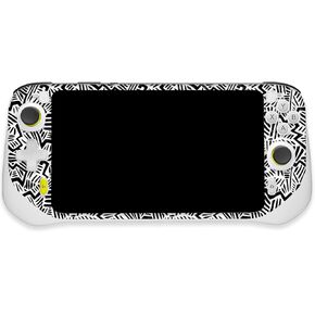 MightySkins Carbon Fiber Skin Compatible with Logitech G Cloud Gaming Handheld - Abstract Black | Protective, Durable Textured Carbon Fiber Finish | Easy to Apply | Made in The USA