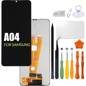 for Samsung Galaxy A04 Screen Replacement LCD Display for Samsung A045 A045F LCD Screen SM-A045F SM-A045F/DS SM-A045M Touch Digitizer Assembly with Repair kit