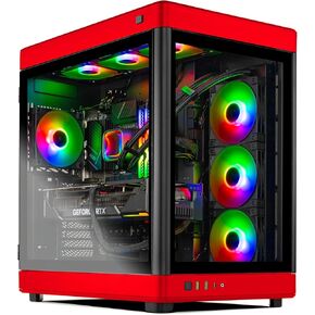 جهاز كمبيوتر Skytech Prism للألعاب، Intel i7 14700K 3.4 جيجا هرتز، RTX 4080 Super، 2 تيرابايت NVME Gen4، 64 جيجابايت DDR5 RAM RGB، 1000 واط Gold ATX 3.0 PSU، Wi-Fi، Win 11 Home in Kuwait