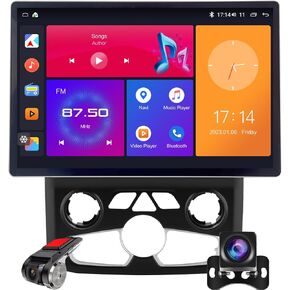 13.1-Inch Android Radio for Dodge Ram 1500 2500 3500 2013-2018 6+128G HD IPS Touch Screen with Apple Carplay & Android Auto, Car Stereo Bluetooth 5.0 GPS Navi for Car Multimedia Player Backup Camera