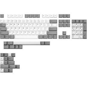 Drop Artifact Bloom Series Keycap Set - Compatible with Full-Size, Tenkeyless, Compact 1800, HHKB, 75%, 67%, and 60% Mechanical Keyboard Layouts, 129 PBT Keycaps, dye-sub, Cherry Profile (Noir)