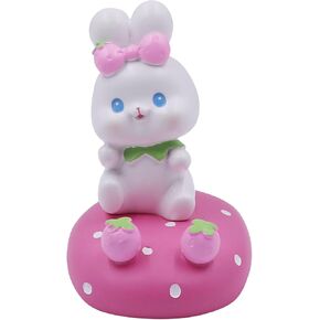 Cute Rabbit Cellphone Holder Stand Animal Smartphone Desk Stand for All Mobile Phones Bunny Phone Stand Desk Ornament