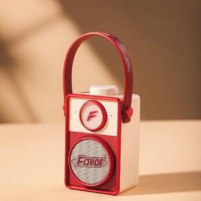 Retro Western Bluetooth Speaker | HD Sound | Portable Wireless | 15H Playtime | Night Light | Cute Speaker for Home, Desk, Bedroom, Office Decor | Retro Birthday Gifts