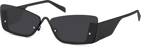 Fozono Trendy Cat Eye Sunglasses for Women Small Retro Classic Shades Metal Frame Vintage UV400 Protection FZN901 in Saudi Arabia